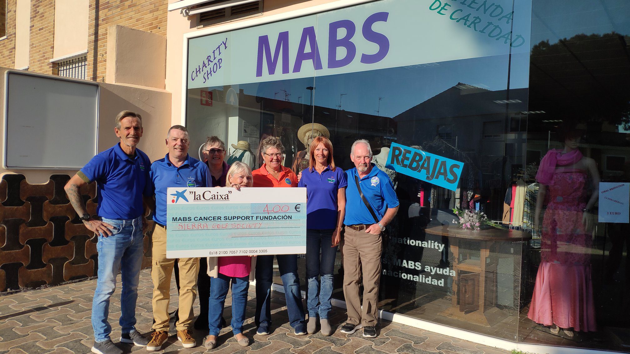 NEWS SIERRA GOLFERS GIVE TO MABS